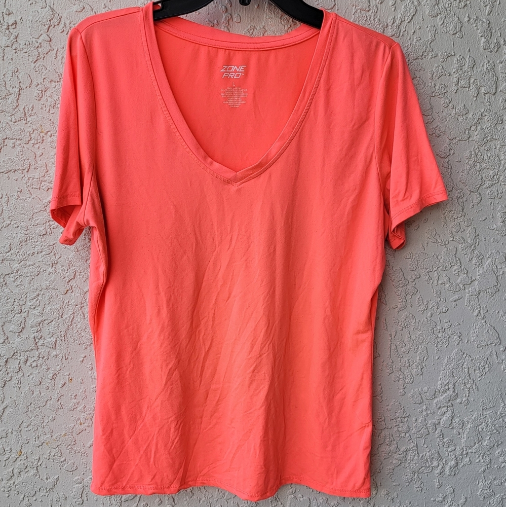 Neon Pink Zone Pro Dri-Fit tshirt